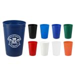 Solid 16oz Recycled Stadium Cup - SM-6012BLFront Solid 16oz Recycled Stadium Cup - SM-6012BLFront
