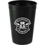 Solid 16oz Recycled Stadium Cup - SM-6012BKFront Solid 16oz Recycled Stadium Cup - SM-6012BKFront