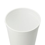 Solid 16oz Recycled Stadium Cup - SM-6012WHAngle-Right Solid 16oz Recycled Stadium Cup - SM-6012WHAngle-Right
