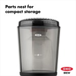 OXO Brew Compact Cold Brew Coffee Maker - 1990-08BKFront OXO Brew Compact Cold Brew Coffee Maker - 1990-08BKFront