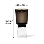 OXO Brew Compact Cold Brew Coffee Maker - 1990-08BKFront OXO Brew Compact Cold Brew Coffee Maker - 1990-08BKFront