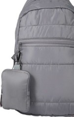 Puffer Recycled Small Pouch - 2301-66GYFront Puffer Recycled Small Pouch - 2301-66GYFront