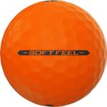 Srixon Soft Feel BRITE Golf Balls - 3 Pack - 9902-28ORLeft-Side Srixon Soft Feel BRITE Golf Balls - 3 Pack - 9902-28ORLeft-Side