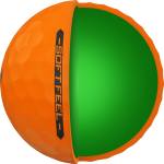 Srixon Soft Feel BRITE Golf Balls - 3 Pack - 9902-28ORLeft-Side Srixon Soft Feel BRITE Golf Balls - 3 Pack - 9902-28ORLeft-Side