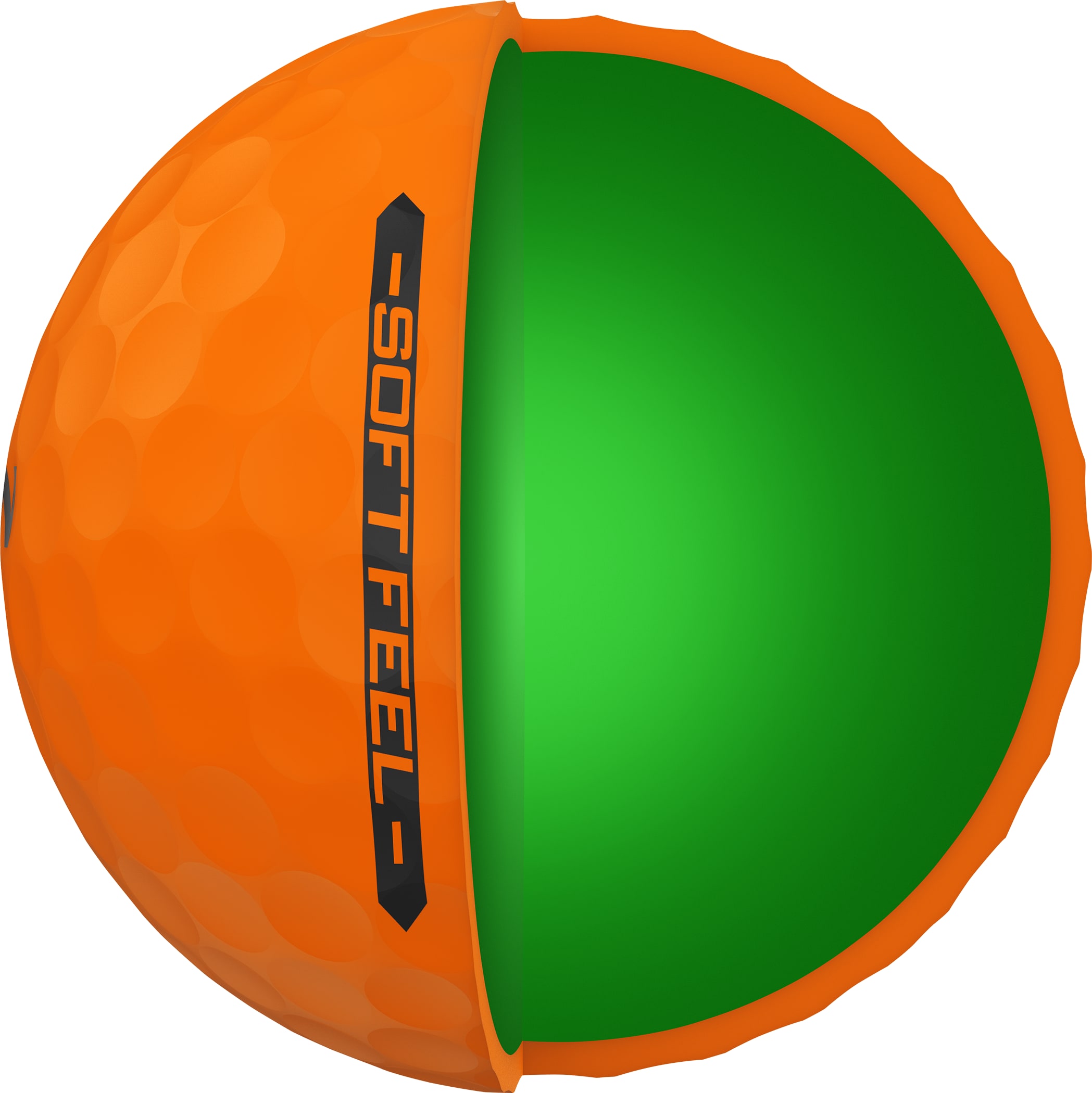 Srixon Soft Feel BRITE Golf Balls - 3 Pack 1