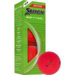 Srixon Soft Feel BRITE Golf Balls - 3 Pack - 9902-28RDFront Srixon Soft Feel BRITE Golf Balls - 3 Pack - 9902-28RDFront