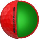 Srixon Soft Feel BRITE Golf Balls - 3 Pack - 9902-28RDLeft-Side Srixon Soft Feel BRITE Golf Balls - 3 Pack - 9902-28RDLeft-Side