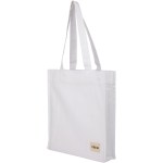 FEED Organic Cotton Book Tote - 9009-20WHAngle-Left FEED Organic Cotton Book Tote - 9009-20WHAngle-Left