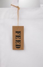 FEED Organic Cotton Book Tote - 9009-20WHFront FEED Organic Cotton Book Tote - 9009-20WHFront