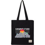 FEED Organic Cotton Book Tote - 9009-20BKFront FEED Organic Cotton Book Tote - 9009-20BKFront