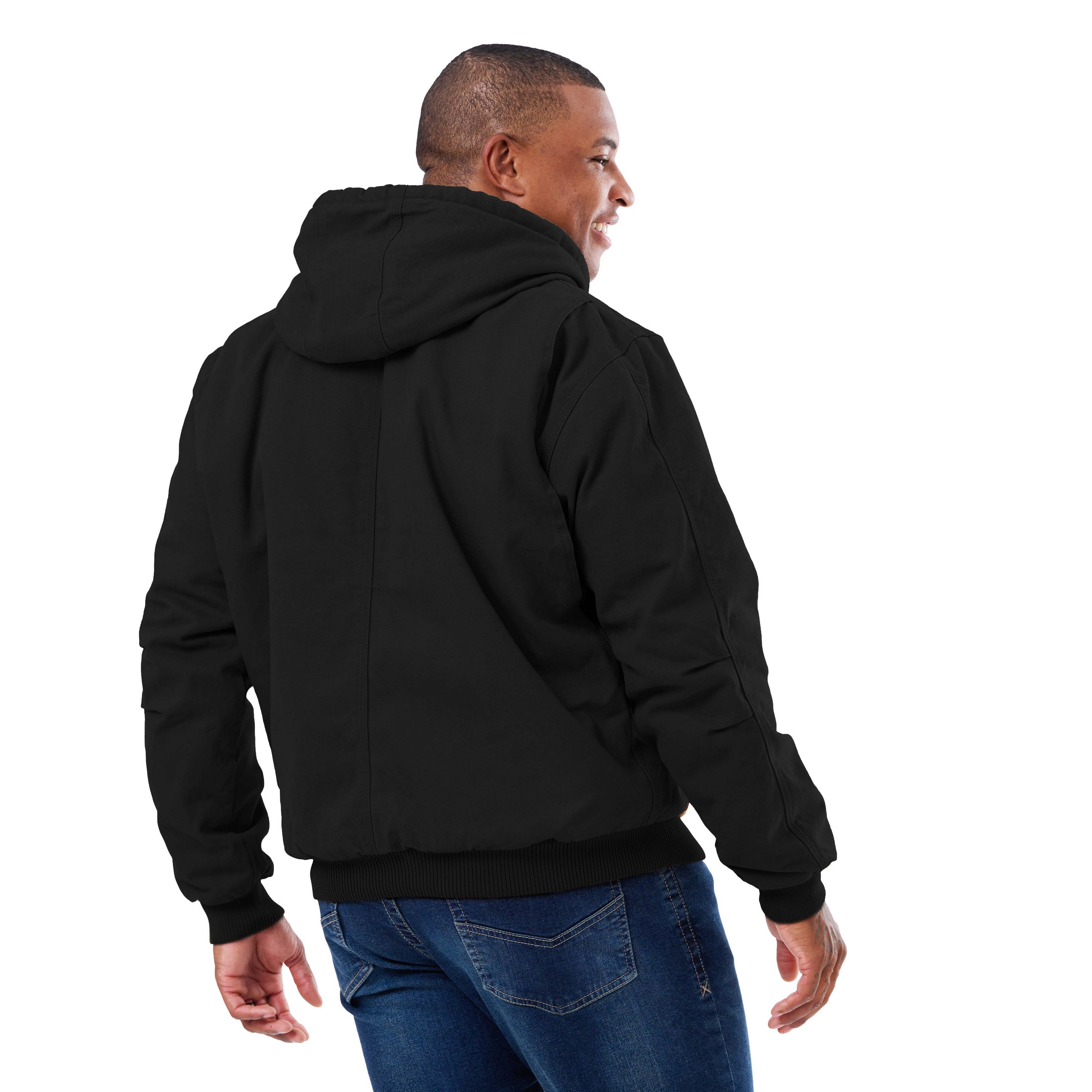 Berne Heartland Washed Duck Hooded Work Jacket 2