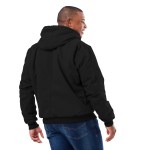 Berne Heartland Washed Duck Hooded Work Jacket - TM19820995Back Berne Heartland Washed Duck Hooded Work Jacket - TM19820995Back