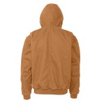 Berne Heartland Washed Duck Hooded Work Jacket - TM19820194Back Berne Heartland Washed Duck Hooded Work Jacket - TM19820194Back