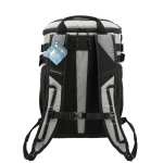 Arctic Zone® Repreve® Backpack Cooler with Sling - 3860-77GY Back Arctic Zone® Repreve® Backpack Cooler with Sling - 3860-77GY Back