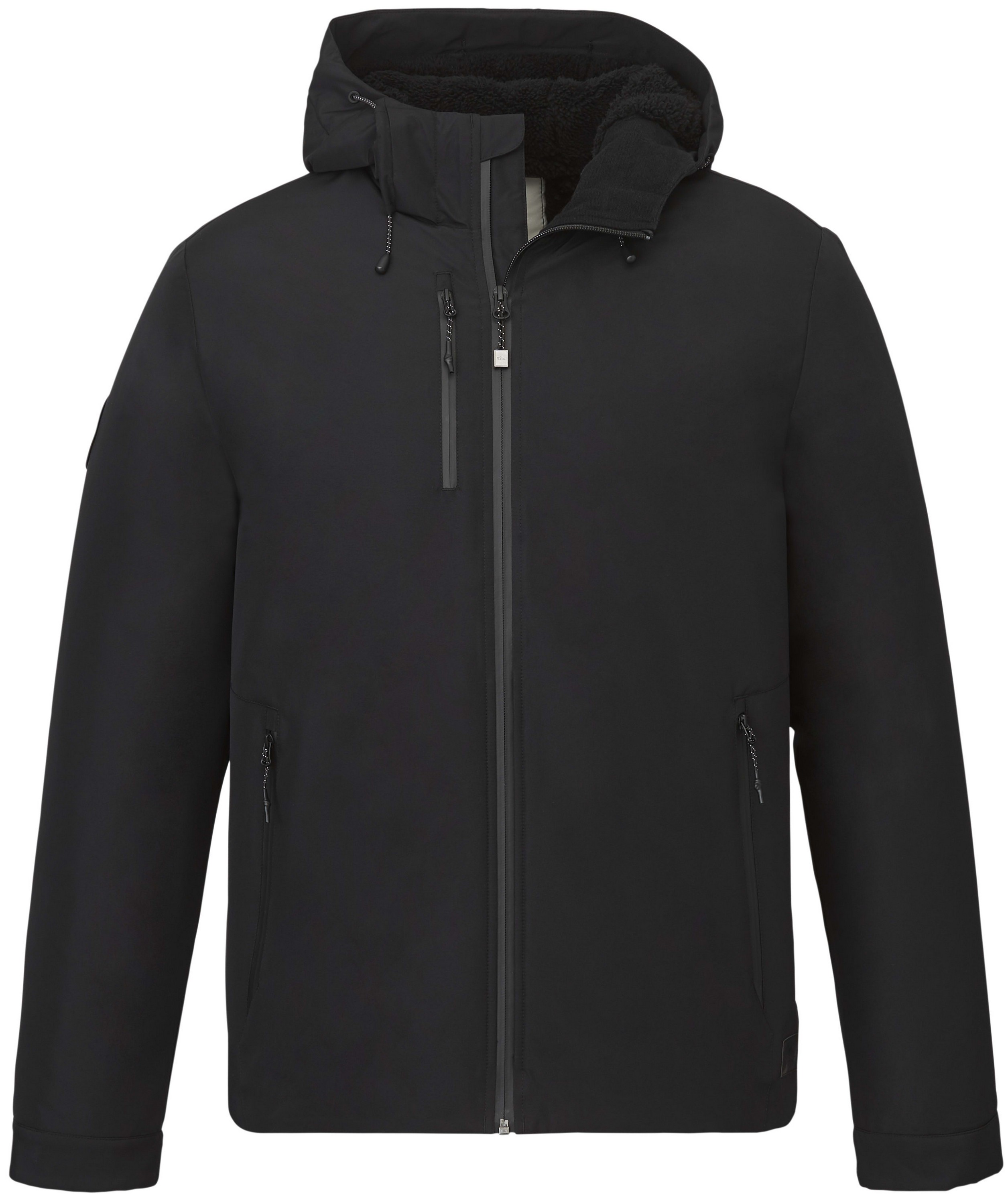 Men's Roots73 ROCKGLEN Eco Waterproof Insulated Sherpa Fleece Lined Jacket with Hood 2