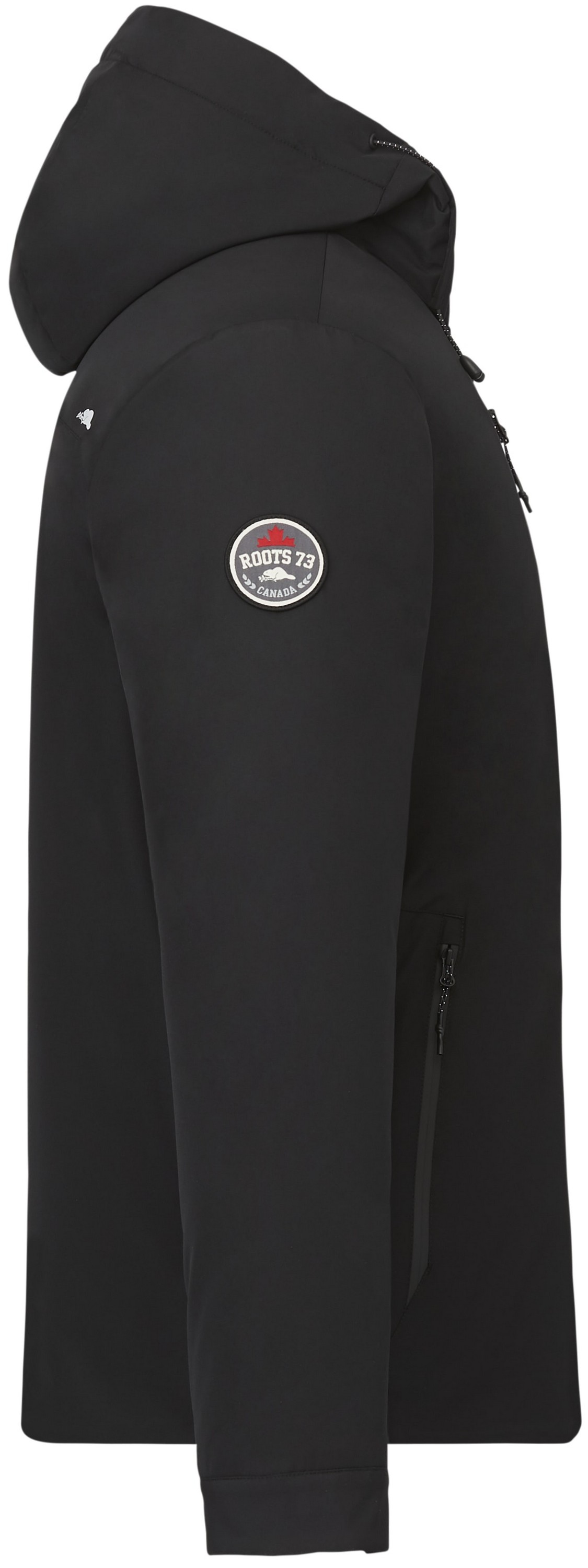Men's Roots73 ROCKGLEN Eco Waterproof Insulated Sherpa Fleece Lined Jacket with Hood 2