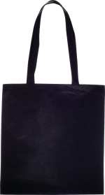 Zeus Non-Woven Convention Tote - SM-7440BKFront Zeus Non-Woven Convention Tote - SM-7440BKFront