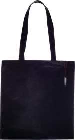 Zeus Non-Woven Convention Tote - SM-7440BKFront Zeus Non-Woven Convention Tote - SM-7440BKFront