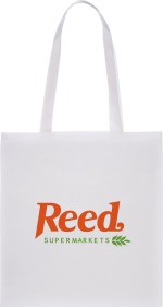 Zeus Non-Woven Convention Tote - SM-7440WHFront Zeus Non-Woven Convention Tote - SM-7440WHFront
