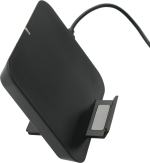 Optic Wireless Charging Phone Stand - SM-2818BKAngle-Right Optic Wireless Charging Phone Stand - SM-2818BKAngle-Right