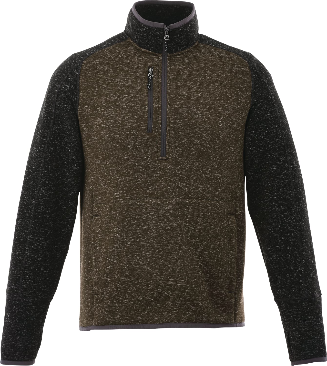 Men's VORLAGE Sweater Knit Half Zip Pullover Jacket 1