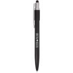 Wellable™ Recycled Fidget Stylus Pen - 1066-68BKFront Wellable™ Recycled Fidget Stylus Pen - 1066-68BKFront