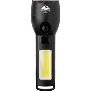 Solar Powered Rechargeable COB Flashlight 1 Solar Powered Rechargeable COB Flashlight 1