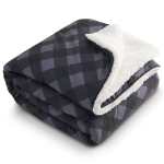 High Sierra Roll-Up Puffy Sherpa Blanket - 8052-84GYBKAngle-Left High Sierra Roll-Up Puffy Sherpa Blanket - 8052-84GYBKAngle-Left