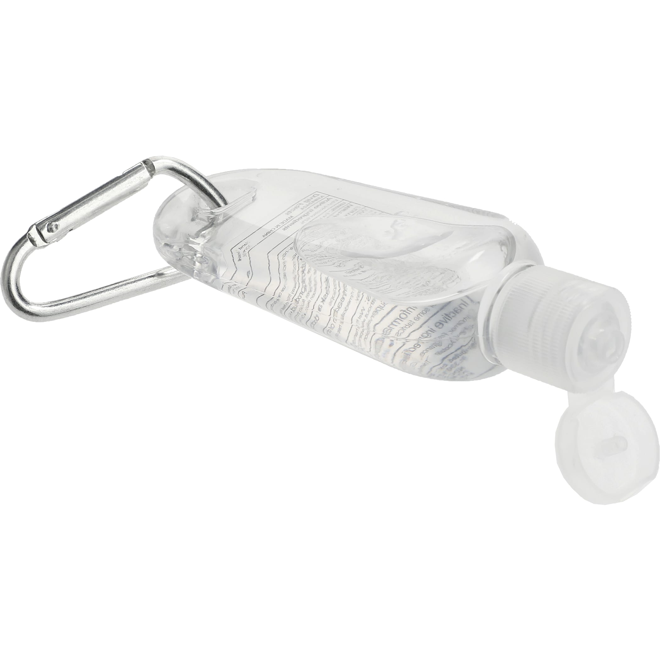 Clip-N-Go 1oz Hand Sanitizer with Mini Carabiner 1