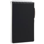 5'' x 7'' Mineral Stone Field Reporter Notebook with Pen - SM-5266BKAngle-Right 5'' x 7'' Mineral Stone Field Reporter Notebook with Pen - SM-5266BKAngle-Right