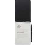 5'' x 7'' Mineral Stone Field Reporter Notebook with Pen - SM-5266BKAngle-Right 5'' x 7'' Mineral Stone Field Reporter Notebook with Pen - SM-5266BKAngle-Right