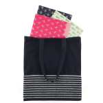 Recycled Soft Feel Convention Tote - 7901-89NY Front Recycled Soft Feel Convention Tote - 7901-89NY Front