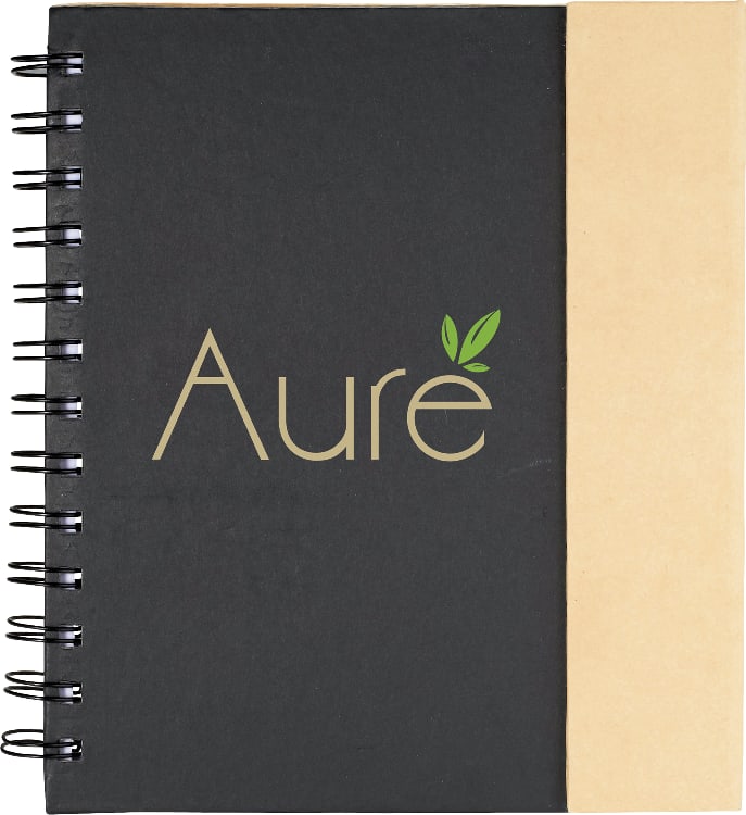 6.5'' x 7'' FSC® Mix Lock-it Spiral Notebook 1