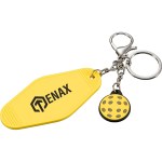 Pickleball Motel Keychain 1 Pickleball Motel Keychain 1