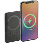mophie® Snap+ Mini 5000 mAh Wireless Power Bank - 7124-11BKAngle-Left mophie® Snap+ Mini 5000 mAh Wireless Power Bank - 7124-11BKAngle-Left