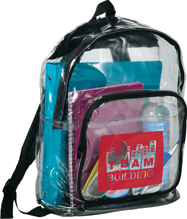 Rally Event Friendly Clear Backpack 1