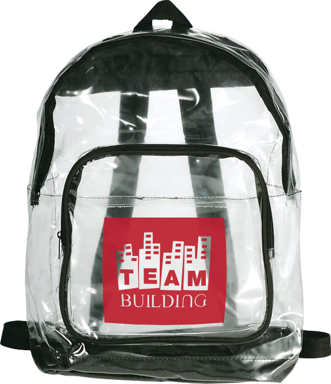 Rally Event Friendly Clear Backpack 1
