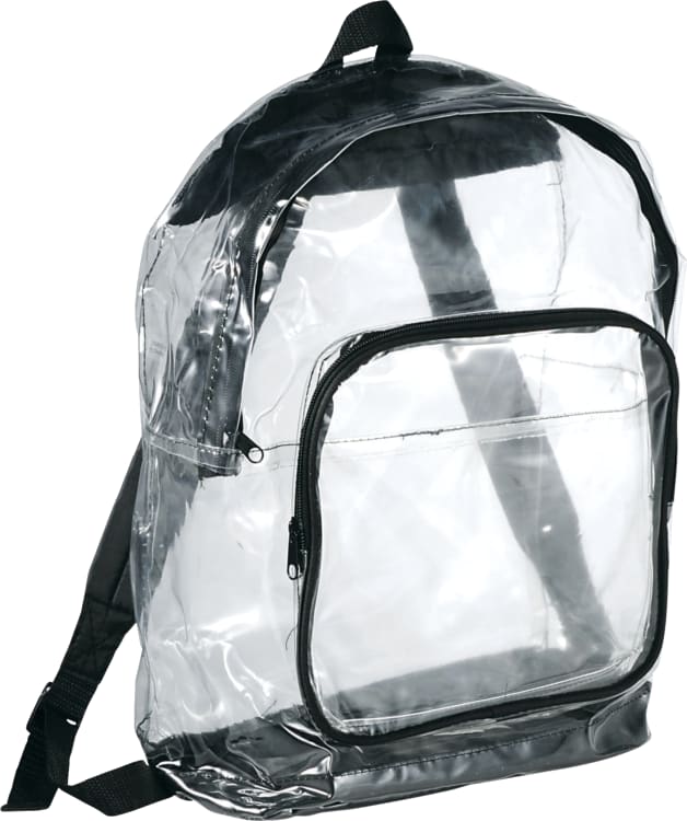 Rally Event Friendly Clear Backpack 1