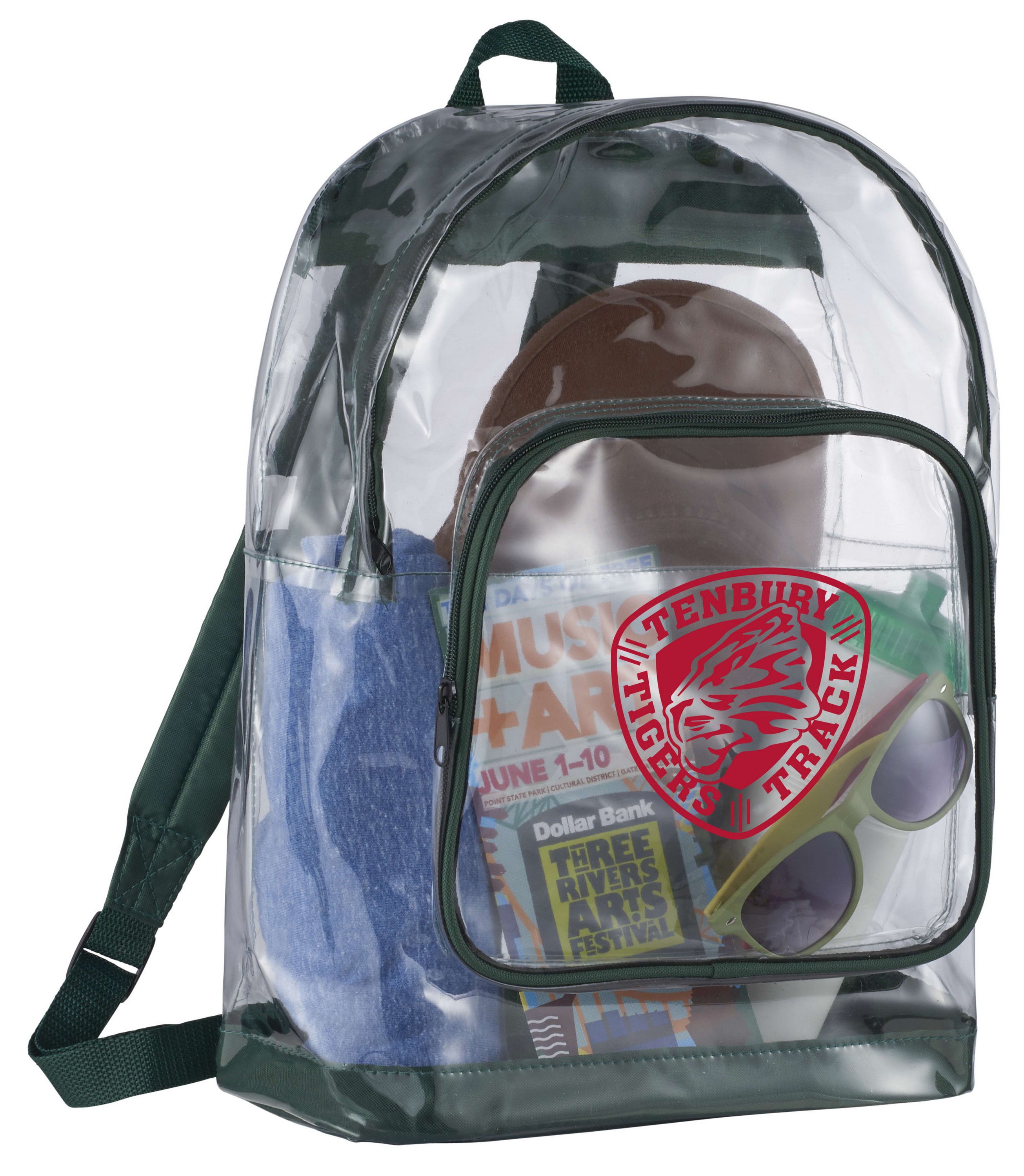 Rally Event Friendly Clear Backpack 1