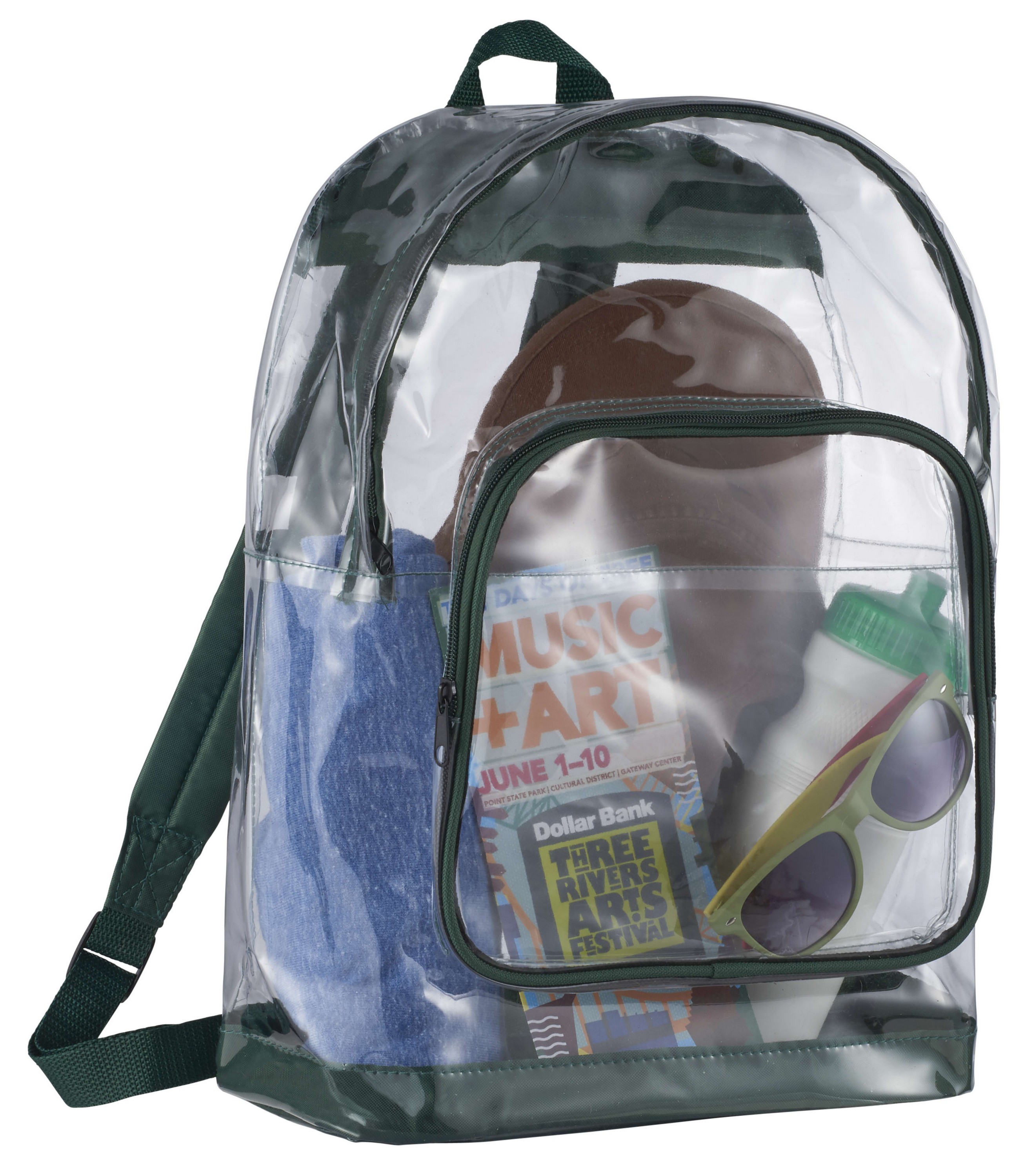Rally Event Friendly Clear Backpack 1