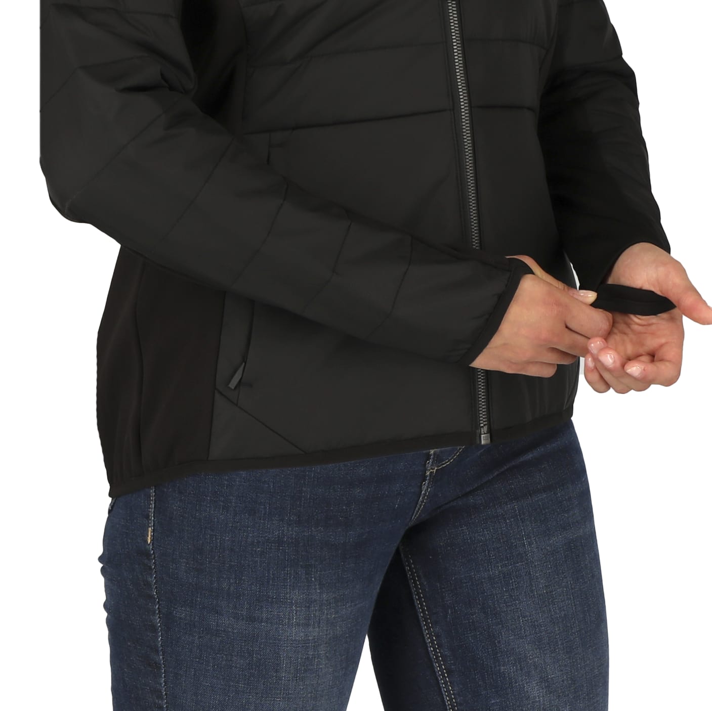 Womens GENEVA Eco Hybrid Insulated Jacket 1