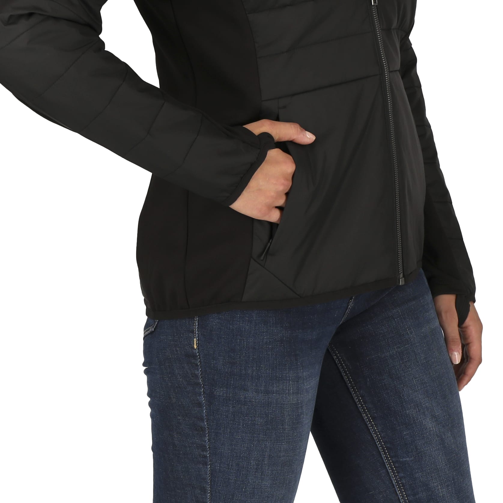 Womens GENEVA Eco Hybrid Insulated Jacket 1