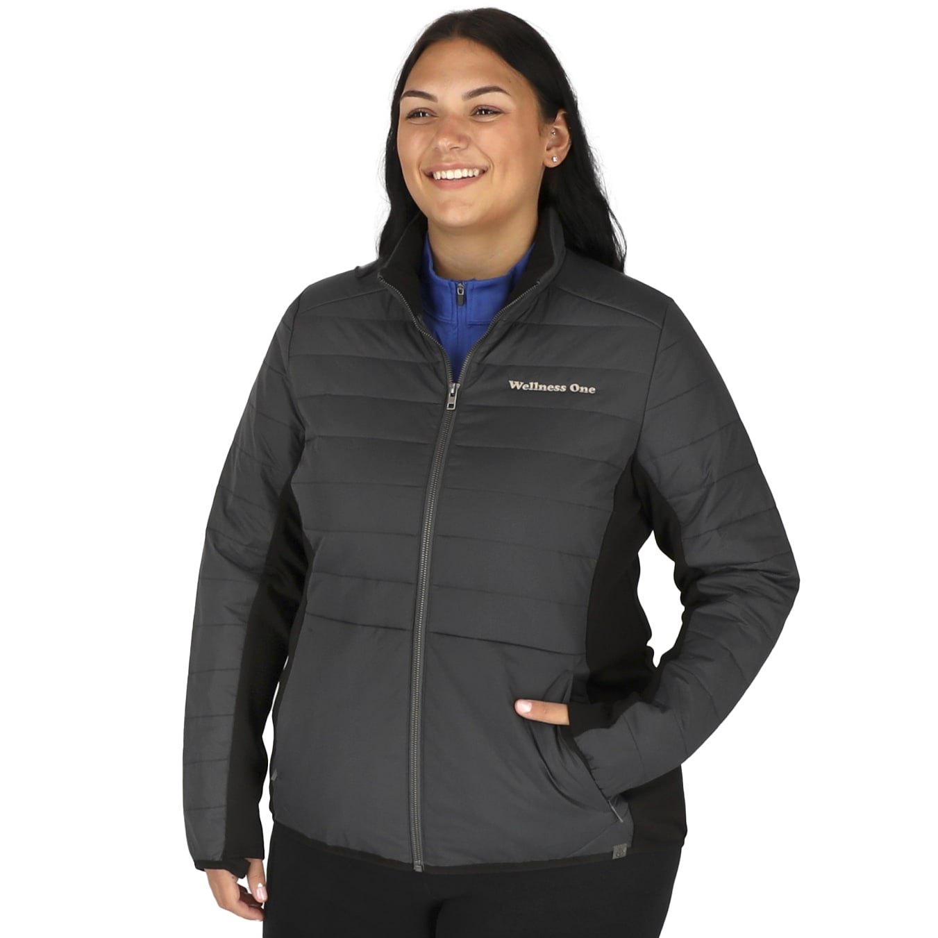 Womens GENEVA Eco Hybrid Insulated Jacket 1