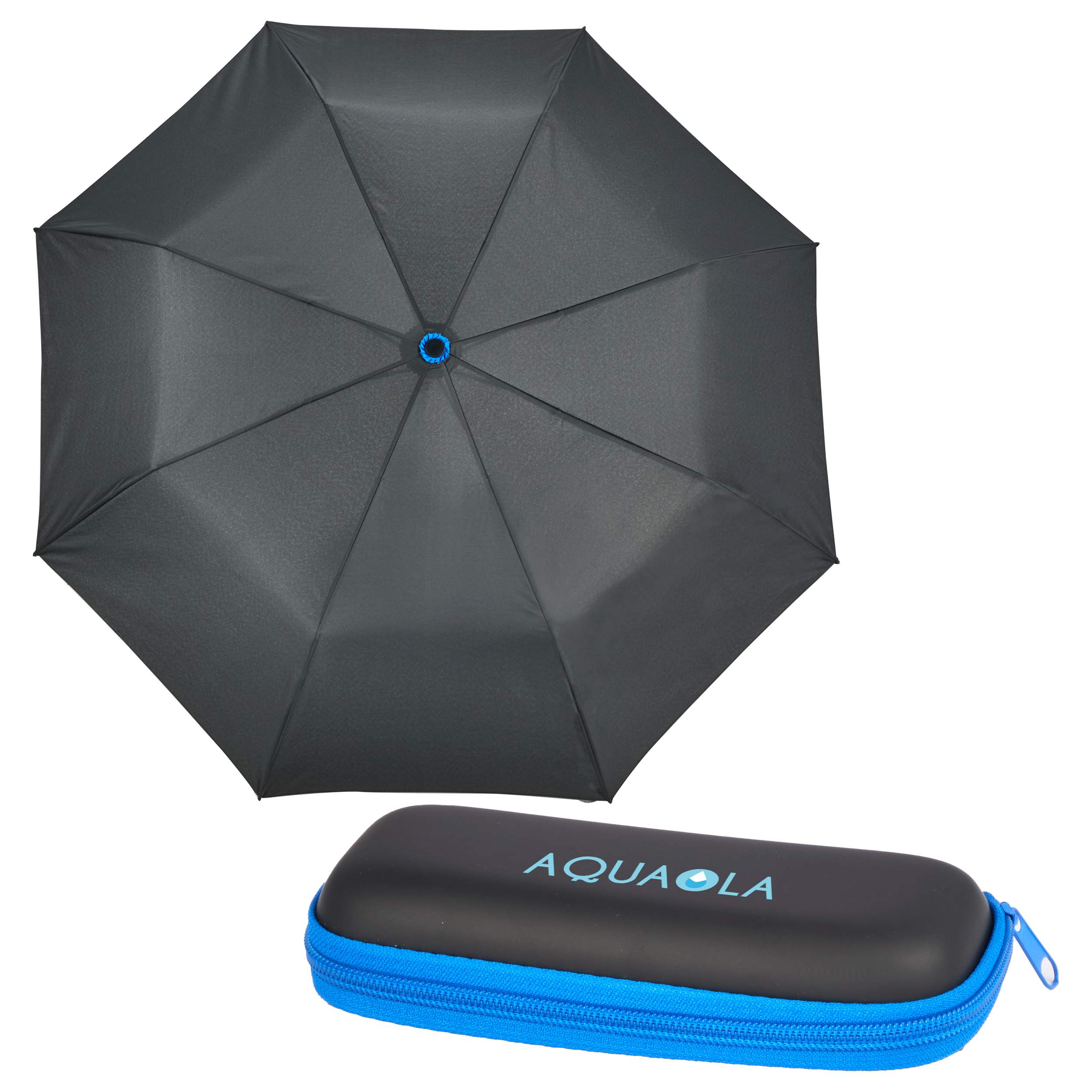 37'' Compact Travel Umbrella With Case 1