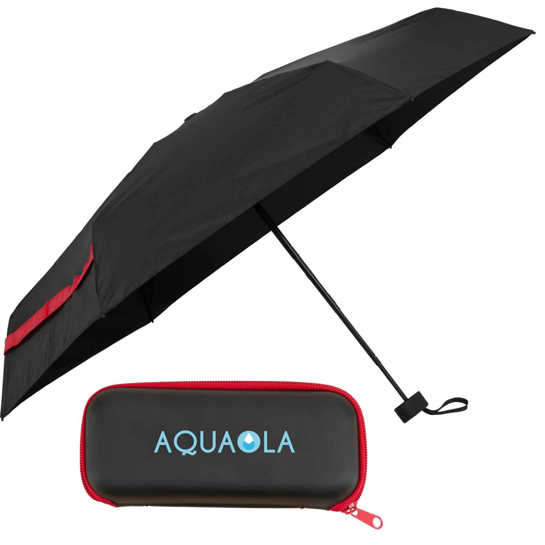 37'' Compact Travel Umbrella With Case 1