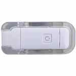 Recycled Rechargeable Book Light - SM-9538WHFront Recycled Rechargeable Book Light - SM-9538WHFront