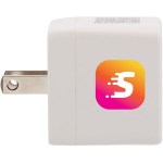 ETL Listed 20W Dual USB-A and C Wall Charger - SM-2855WHFront ETL Listed 20W Dual USB-A and C Wall Charger - SM-2855WHFront