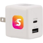 ETL Listed 20W Dual USB-A and C Wall Charger 1 ETL Listed 20W Dual USB-A and C Wall Charger 1