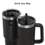 HidrateSpark Pro 2 Tumbler 30oz - 1600-81BKFront HidrateSpark Pro 2 Tumbler 30oz - 1600-81BKFront