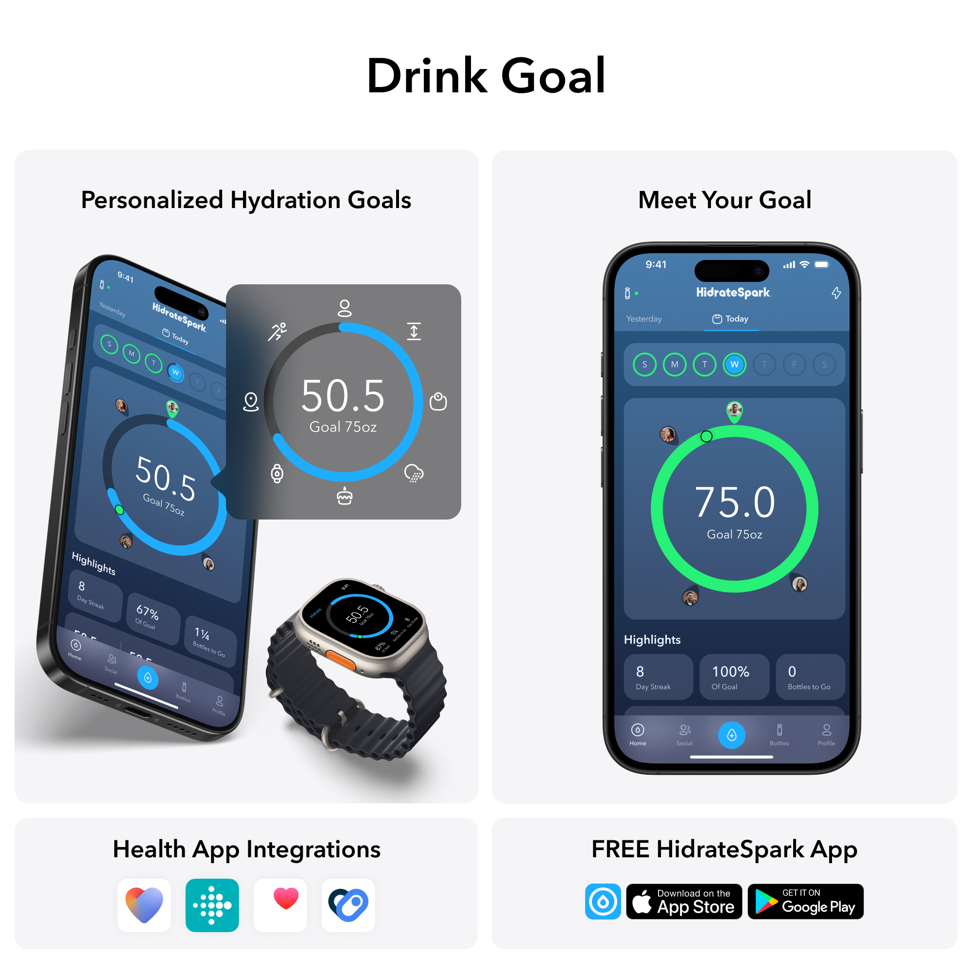 HidrateSpark Pro 2 Tumbler 30oz 1